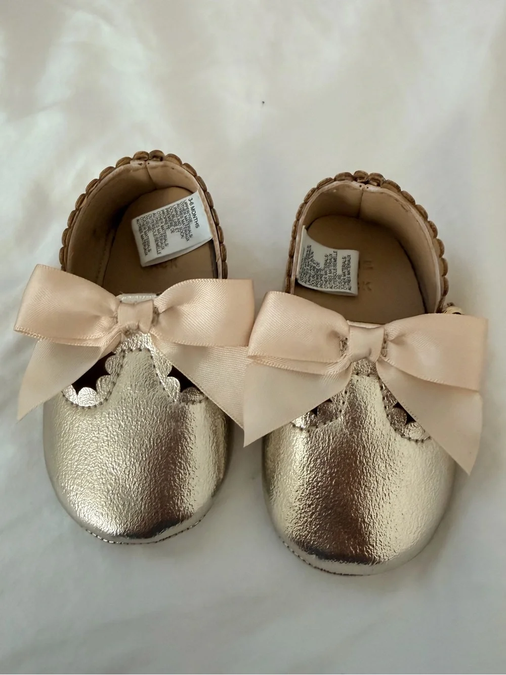 Baby Gold Shoes